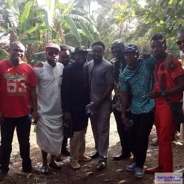 Photos: Comedian Fred Bright Buries His Father
